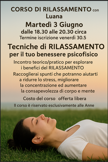 Corso di rilassamento