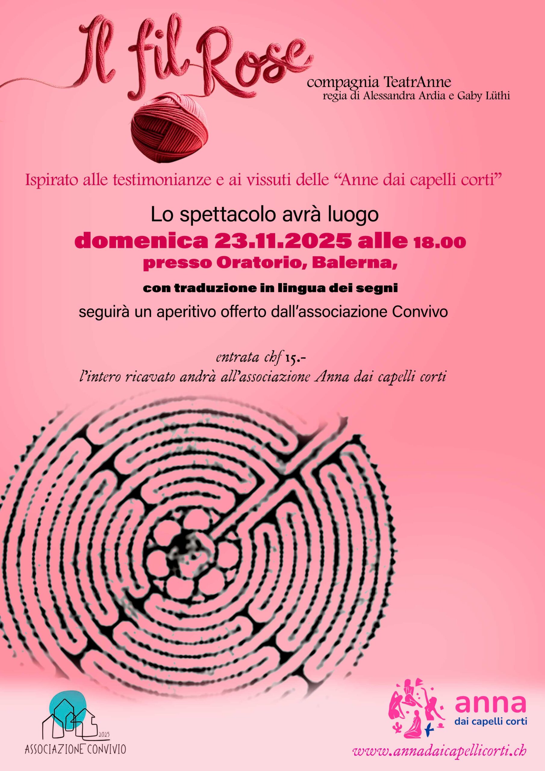 Locandina spettacolo Balerna