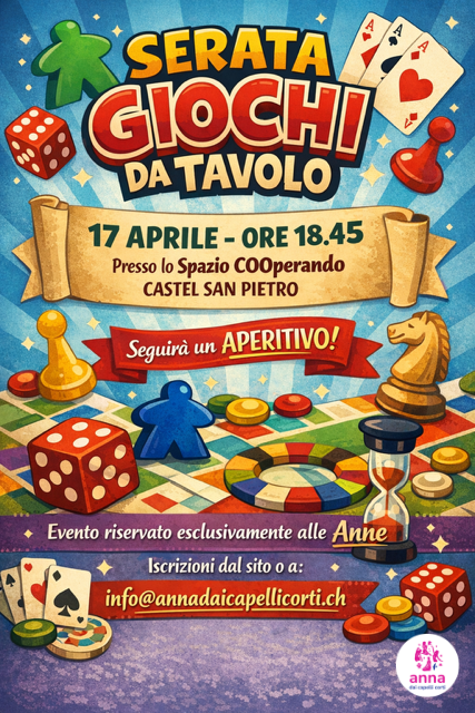 serata giochi da tavolo